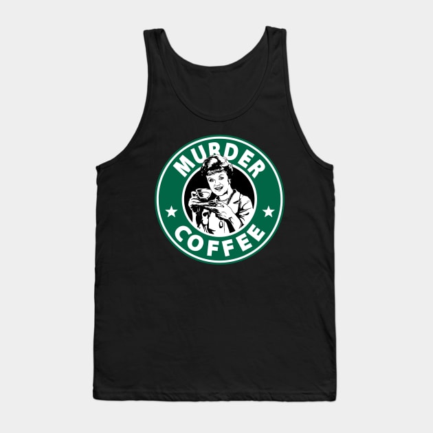 Murder Coffee Tank Top by Titius